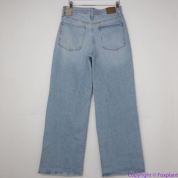 NEW Madewell Superwide-Leg Jeans in Blaisdell Wash, 30 - Picture 6 of 16